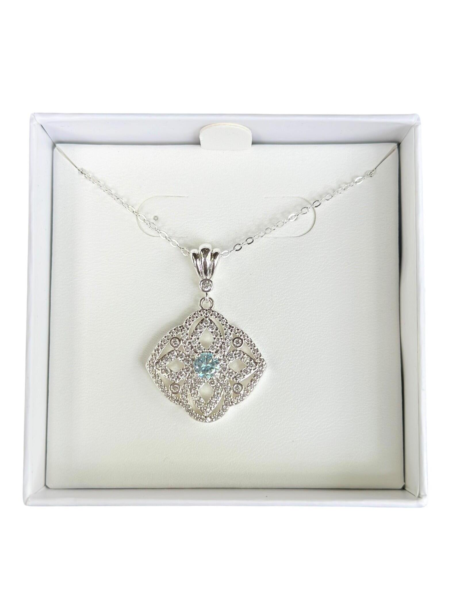 Bomb Party Versailles "The Marie Louise Pendant" .925 Rbp2600 Retro Clover Htf